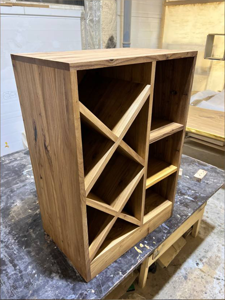 Полка из карагача 2