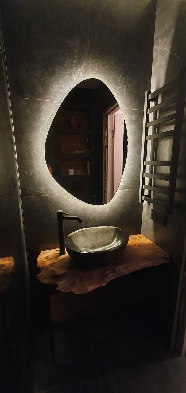 Тумба для ванной из карагача 3